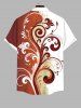 Costume D'affaire en Blocs de Couleurs et Imprimé Floral - Multi-A 