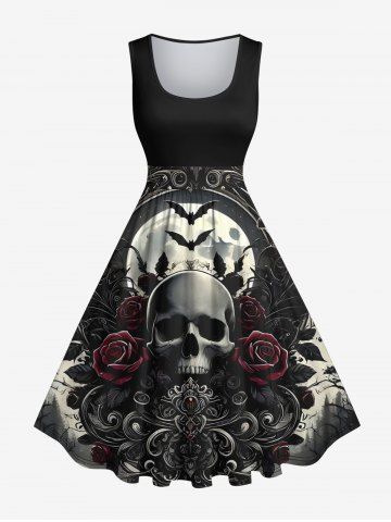 Vintage skull dress discount