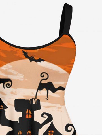 Générique Halloween Robes Femmes Costume Citrouille Adulte Robes