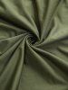 Plus Size Lace Up Ruffles Ruched Lettuce Hem Split Flare Sleeve Cold Shoulder 2 In 1 Dress -  