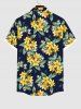 Costume de Plage Grande Taille Imprimé à Fleurs et Feuilles Assorti - Multi-A 