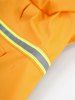 Imperméable à Capuche Réfléchissant avec Poche à Cordon pour Animal Domestique - Jaune S