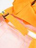 Imperméable à Capuche Réfléchissant avec Poche à Cordon pour Animal Domestique - Jaune S