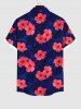 Costume D'habit de Grande Taille Imprimée de Feuilles Tropicales - Multi-A 