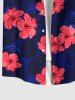 Costume D'habit de Grande Taille Imprimée de Feuilles Tropicales - Multi-A 