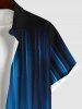 Ombre Glitter Light Beam 3D Print Plus Size Matching Hawaii Beach Outfit For Couples -  