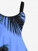 Robe Décontractée Ligne A Cocotier Imprimé de Grande Taille - Multi-A L