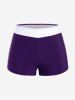 Maillot de Bain Tankini Croisé Crâne et Rose Imprimées de Grande Taille - Concorde 1X | US 14-16