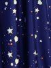 Plus Size Lip Printed Padded Boyleg Strappy Tankini Swimsuit -  