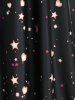 Plus Size Lip Printed Padded Boyleg Strappy Tankini Swimsuit -  