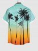 Contrastant Imprimé Cocotier Grande Taille pour la Plage - Multi-A 