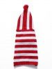 Pull à Capuche Animal Domestique Boule de Noël Imprimé en Laine - Rouge L