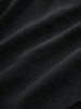 Plus Size Lace Up Cross Chain Ruched Ombre Ruffles Butterfly Sleeves Asymmetrical T-shirt -  