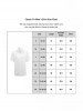 Plus Size Christmas Ombre Snowflake Galaxy Maple Leaves Print Button Pocket Shirt For Men -  