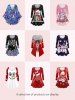 Rosegal ECO BOX-1*Christmas-themed Top -  