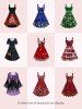 Rosegal ECO BOX-1*Christmas-themed Dress -  
