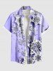 Christmas Snowflake Print Plus Size Matching Outfit For Couples -  