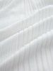 Ribbed Surplice Fleece Trim Hooded Top and Flocking Mesh Leggings Plus Size Outfit -  