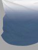 Coconut Tree Sun Bird Ombre Print Plus Size Matching Hawaii Beach Outfit For Couples -  