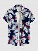 Tropical Hibiscus Flower Print Plus Size Matching Hawaii Beach Outfit For Couples -  