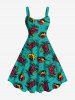 Crab Conch Shell Print Plus Size Matching Hawaii Sea Creatures Beach Outfit For Couples -  