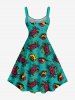 Crab Conch Shell Print Plus Size Matching Hawaii Sea Creatures Beach Outfit For Couples -  