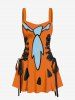 Interesting Watermelon Tie Print Plus Size Matching Hawaii Beach Outfit For Couples -  