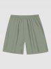 Coconut Tree Tropical Leaf Print Plus Size Matching Hawaii Beach Outfit For Couples -  