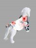 Pet's Flowers Leaf Print Hawaii Shirt -  