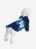 Pet's Tropical Leaf Hibiscus Flower Print Hawaii Shirt -  