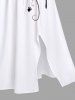 Valentine's Day Heart Flowers Leaf Print Plus Size Matching Outfit For Couples -  