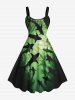 Waterweed Seabed Shark Print Plus Size Matching Hawaii Beach Outfit For Couples -  