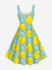 Duck Bubble Print Plus Size Matching Hawaii Beach Outfit For Couples -  