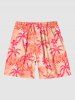 Coconut Tree Print Women Swimsuit and Men Beach Shorts Matching Hawaii Beach Outfit For Couples -  