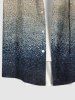 Ombre Colorblock Coconut Tree Print Plus Size Matching Hawaii Beach Outfit For Couples -  