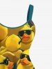 Sunglasses Ducks Print Plus Size Matching Hawaii Beach Outfit For Couples -  