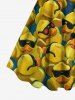 Plus Size Sunglasses Ducks Print Hawaii Tank Dress -  