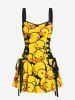 Cute Duck Print Matching Hawaii Beach Outfit For Couples -  
