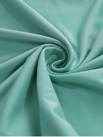 Plus Size Medieval Renaissance Cold Shoulder Ruched Ruffles Colorblock Lace Up Belted Vintage Corset A Line Dress