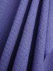 Plus Size Ruffles Tulip Hem Pockets Ruched Surplice Dress -  