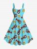 Beer Lobster Print Plus Size Matching Hawaii Beach Outfit For Couples -  