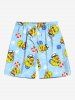 Duck Swimming Ring Anchor Print Plus Size Plus Size Matching Hawaii Cruise Beach Outfit For Couples -  