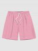 Flamingo Print Plus Size Matching Hawaii Beach Outfit For Couples -  