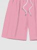 Flamingo Print Plus Size Matching Hawaii Beach Outfit For Couples -  