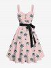Coconut Tree Print Plus Size Matching Hawaii Beach Outfit For Couples -  