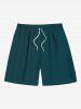 Rose Flower Leaf Branch Print Plus Size Matching Hawaii Beach Outfit For Couples -  