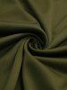 Plus Size Jacquard Cut Flower Chain Decor Ruched Asymmetric High Low Dress -  