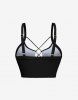 Haut de Tankini en Couleur Unie (Epaule Ajustable à Bretelle) - Noir L