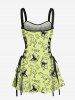 Dinosaur Letters Print Matching Hawaii Beach Outfit For Couples -  