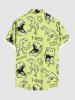 Dinosaur Letters Print Matching Hawaii Beach Outfit For Couples -  